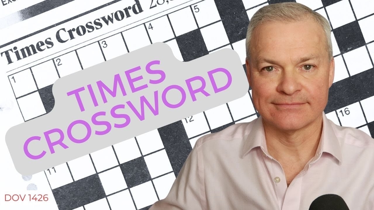 From Clue To Solution Expert Breakdown Of The Times Cryptic Crossword YouTube