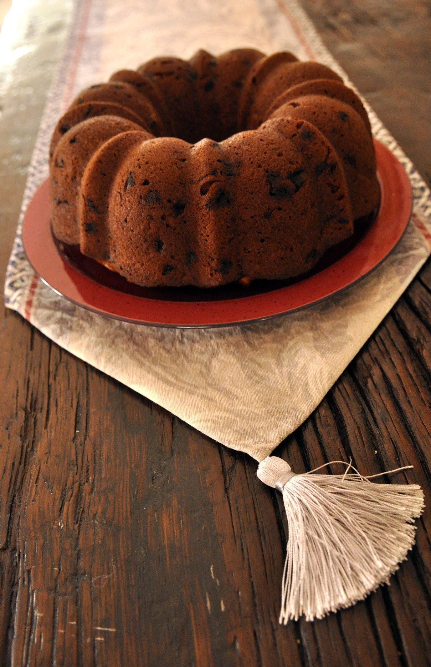 rum cake crossword clue