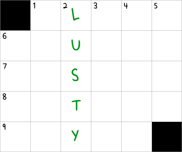 Full Of Sexual Desire NYT Crossword Clue April 17 2025