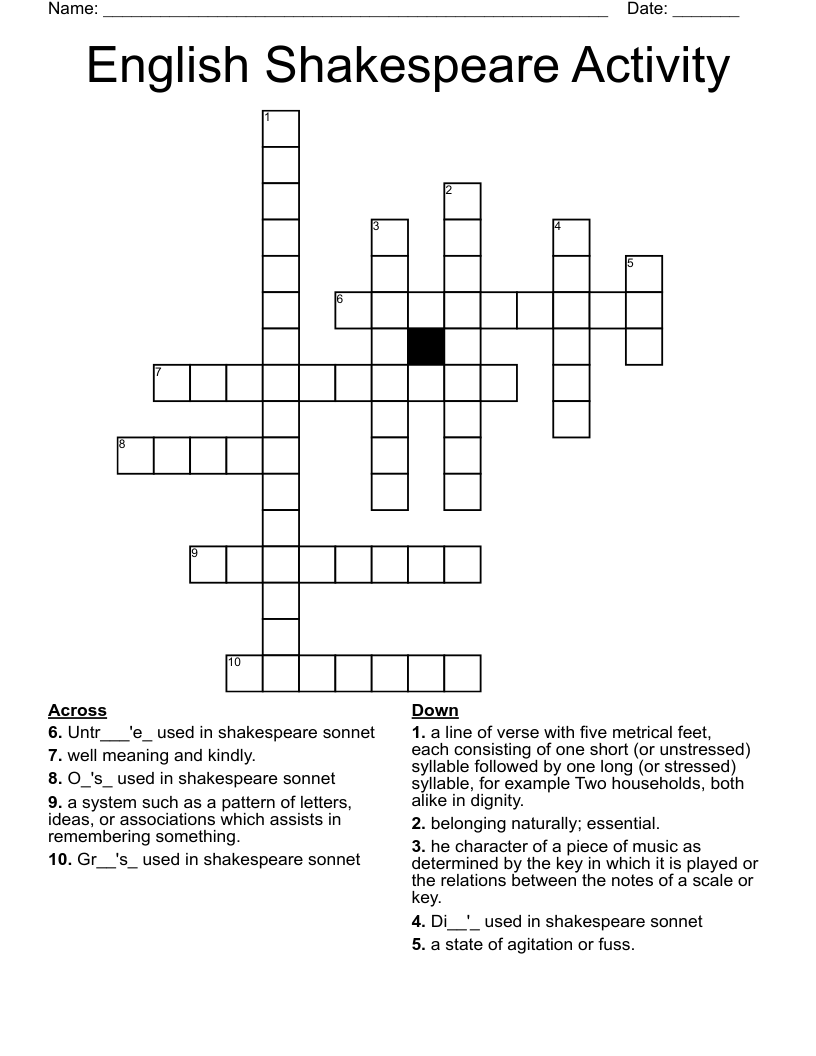 Fuss Crossword Clue 3 Letters Letters