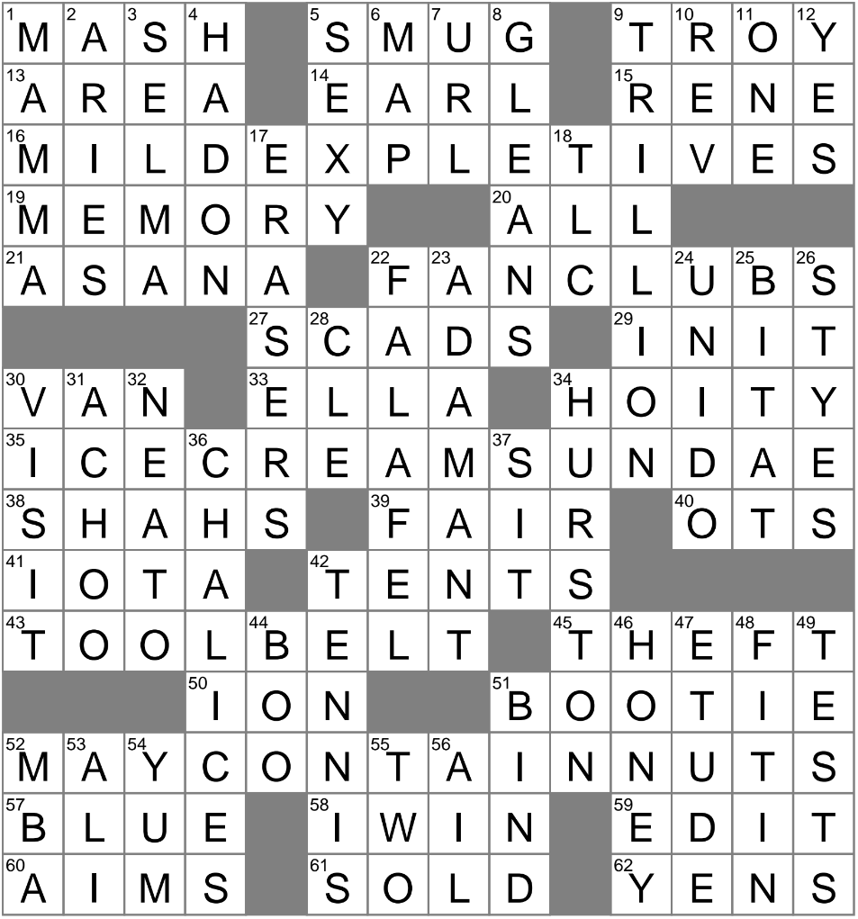 hero of trojan war crossword clue