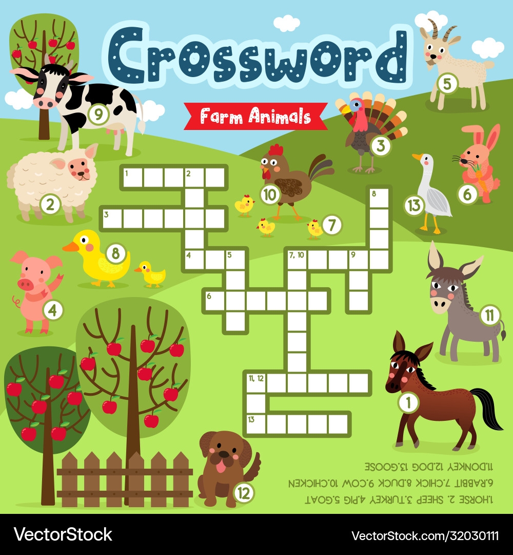 giraffe cousin crossword puzzle