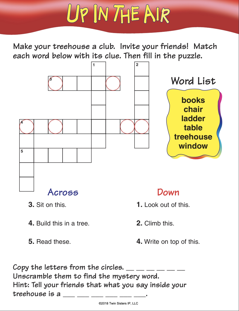 Go To Town With Crossword Puzzles Volume 4 Activity Book By Teach Simple