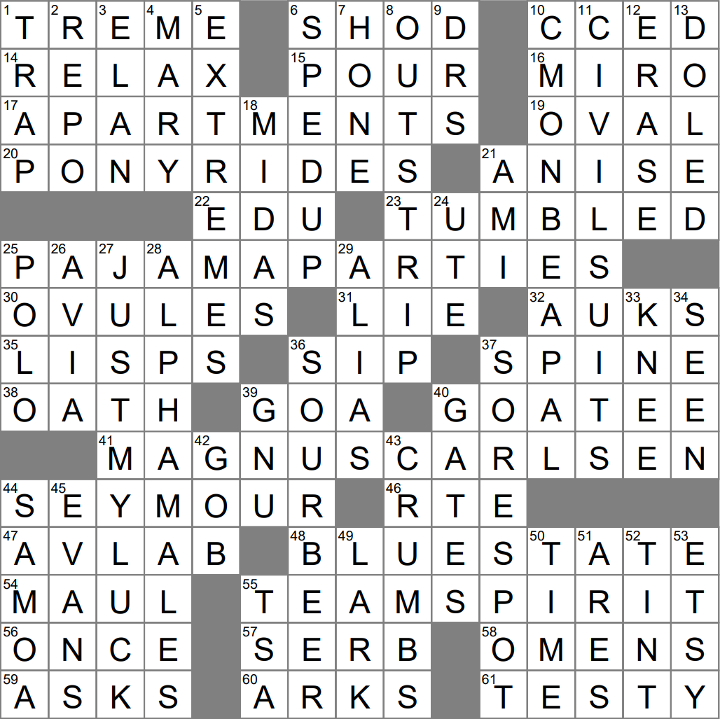 Gose Or Lambic Crossword Clue Archives LAXCrossword Gose Or Lambic Crossword Clue Archives LAXCrossword