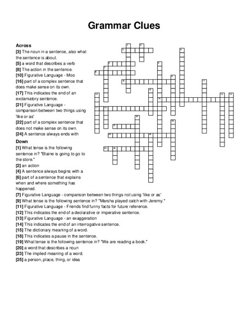 common crossword puzzle clues common crossword puzzle clues
