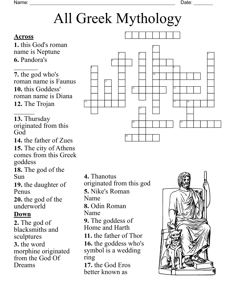 harvest goddess crossword