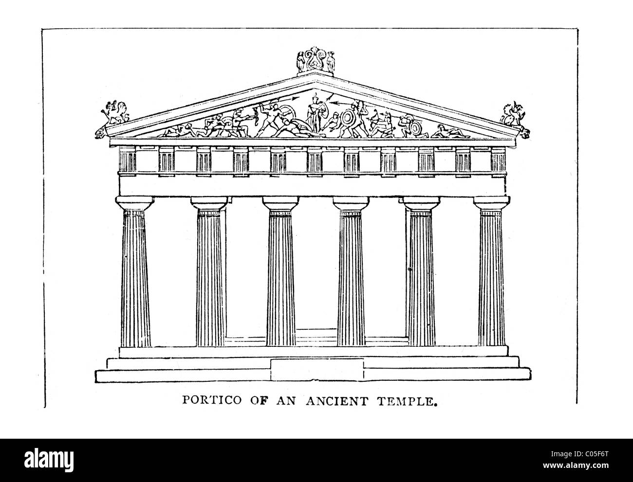 Greek Portico 4 Letters