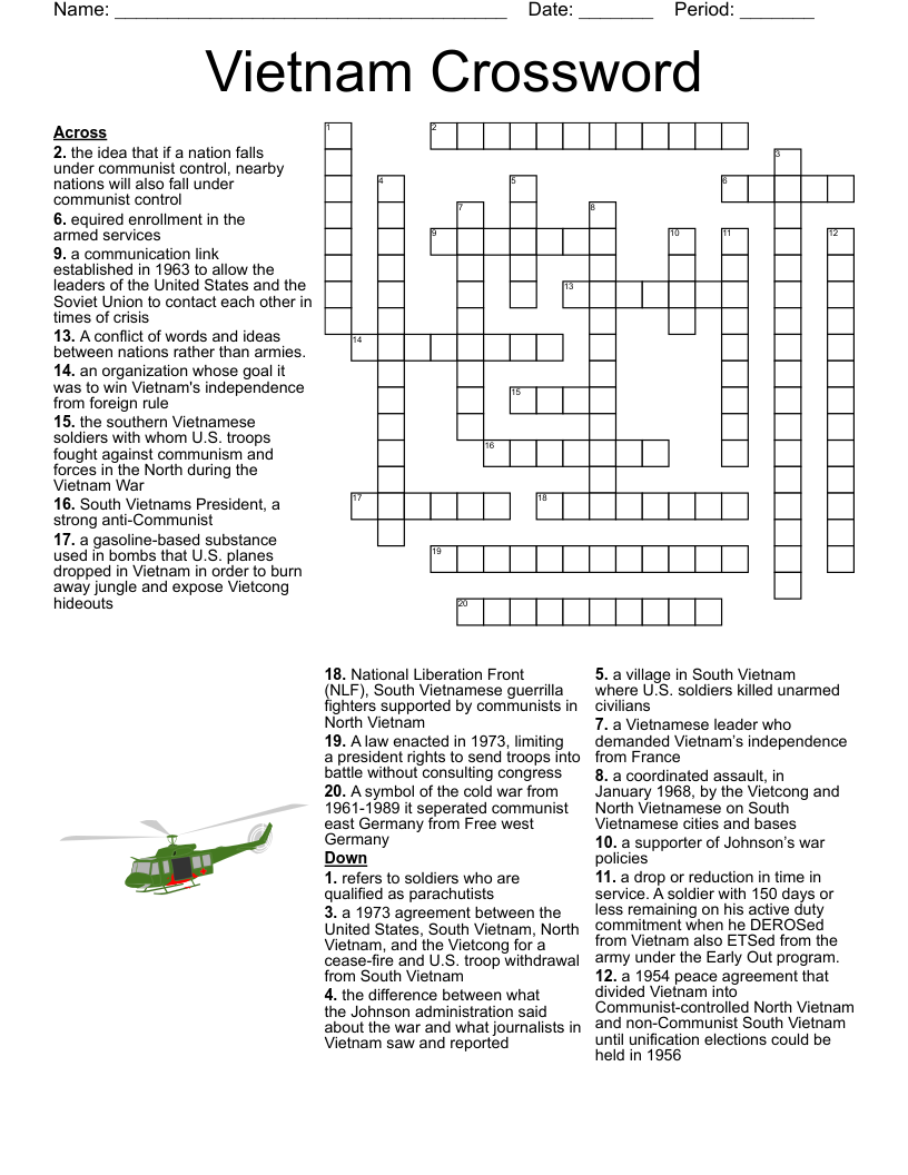 hand grenade crossword