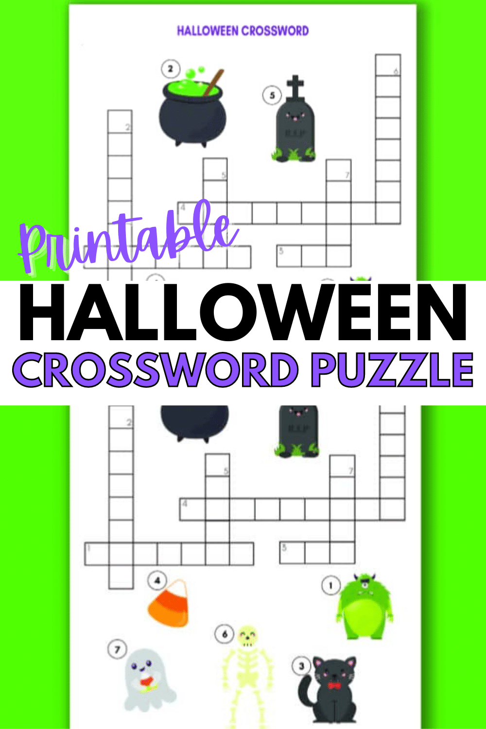 Halloween Crossword Puzzle