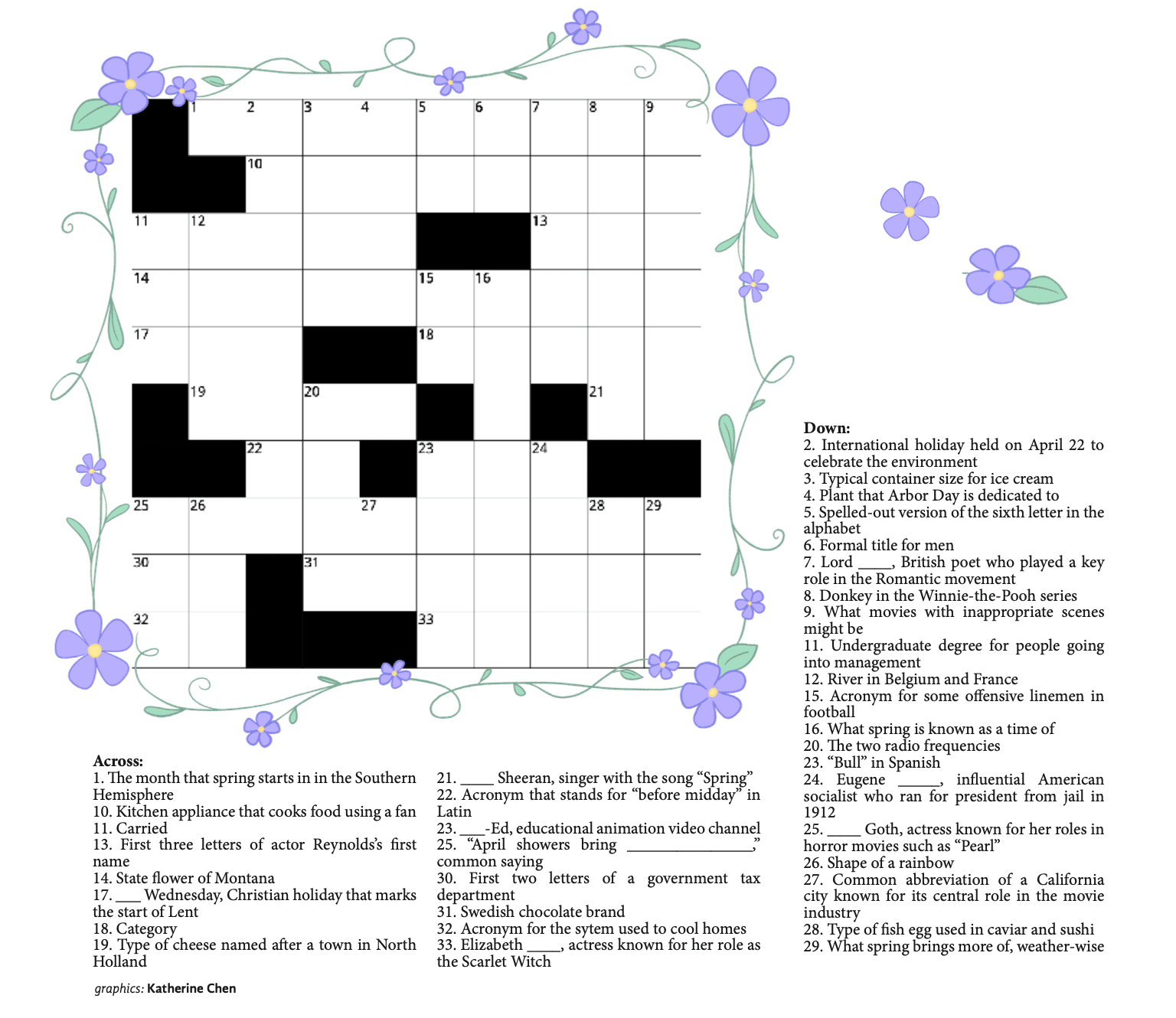 Hard Spring Crossword Puzzles Free Download And Print For You Hard Spring Crossword Puzzles Free Download And Print For You