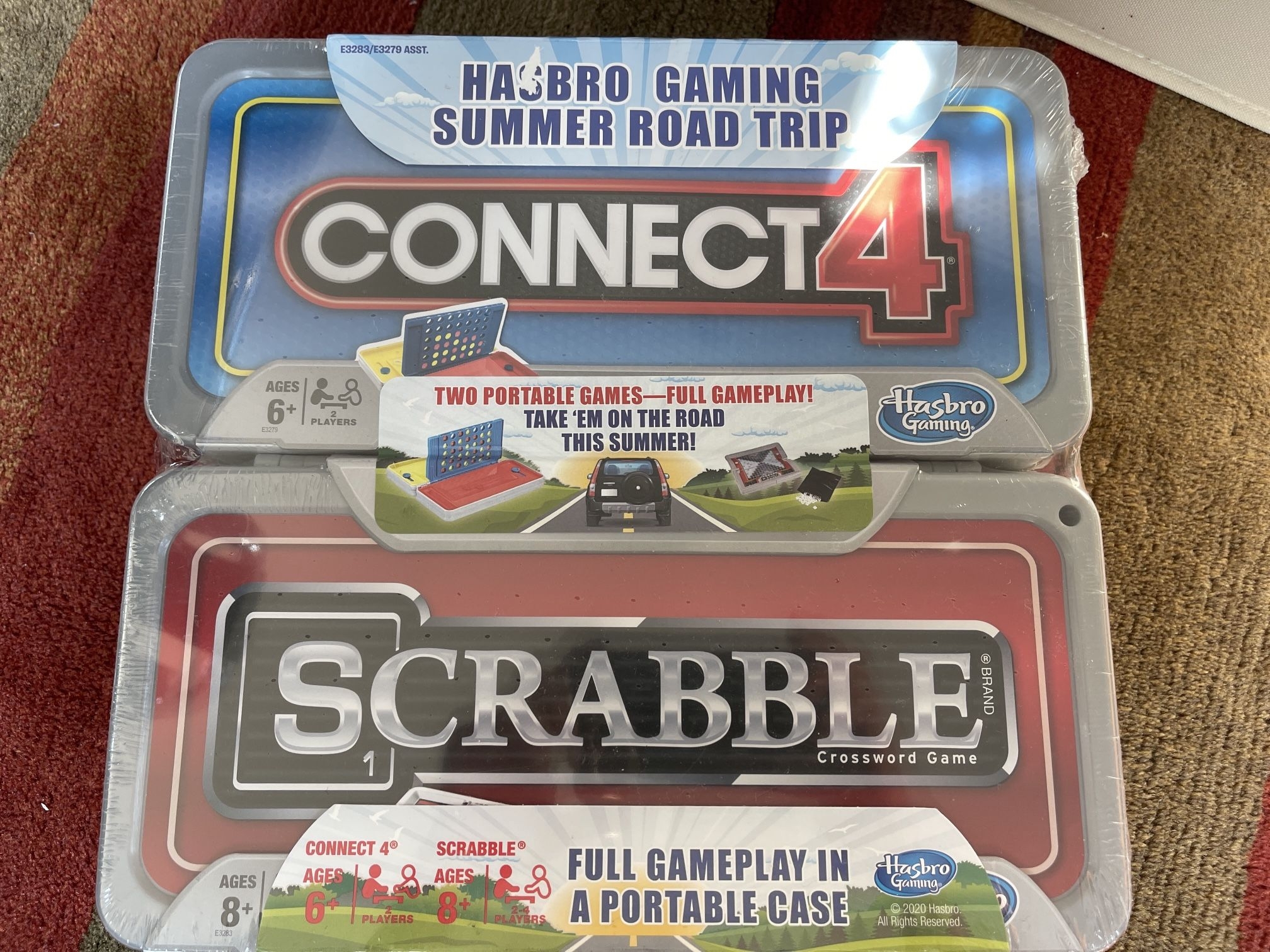 Hasbro Portable Connect 4 Scrabble