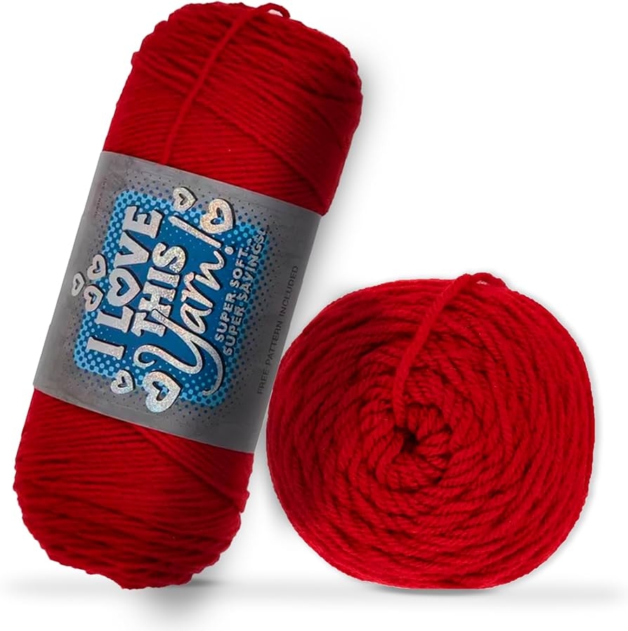 Hobby Lobby I Love This Yarn 4 U2013 Medium Acrylic Yarn Skein For Crocheting Knitting U2013 Soft 355 Yards For Blankets Hats More Lion Brand Yarn
