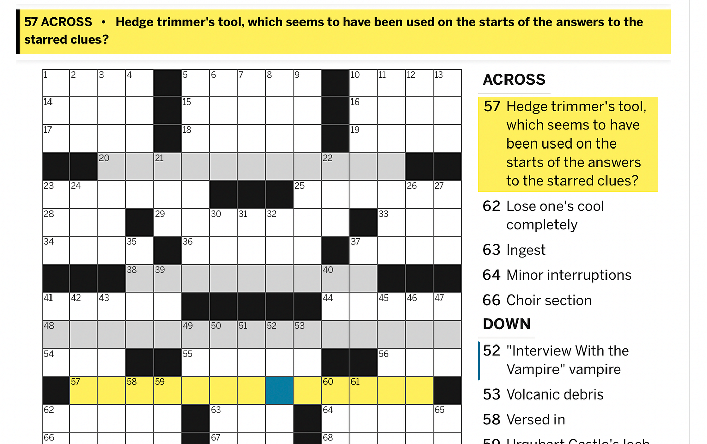 How To Do The LA Times Crossword The LA Times Crossword Is Exactly Right By Sai Ramachandran Medium How To Do The LA Times Crossword The LA Times Crossword Is Exactly Right By Sai Ramachandran Medium