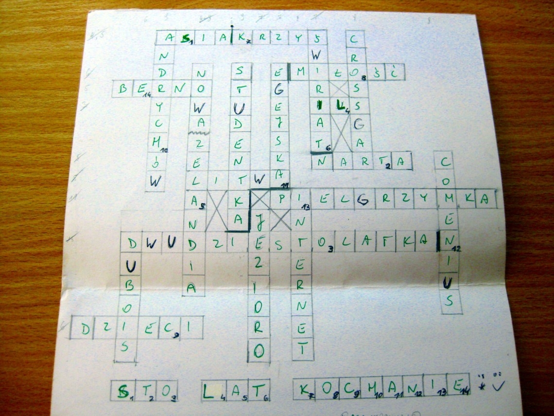How To Make A Crossword As A Gift My Creative Presents How To Make A Crossword As A Gift My Creative Presents