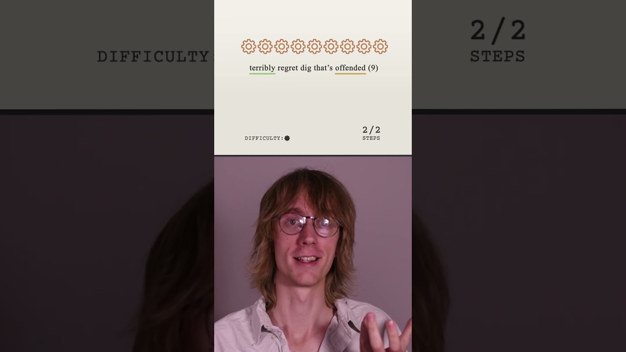 I REGRET Making This Cryptic Clue The Crack 8 4 crypticcrossword Crossword puzzle YouTube I REGRET Making This Cryptic Clue The Crack 8 4 crypticcrossword Crossword puzzle YouTube