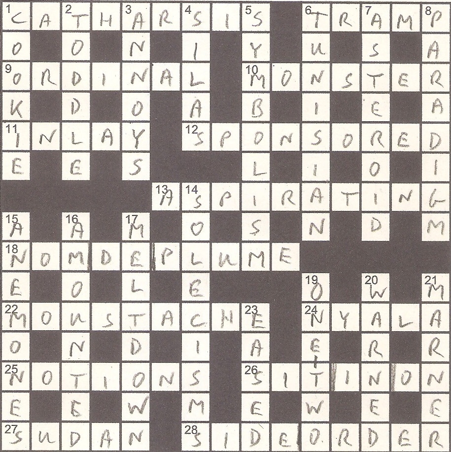 Independent 11 709 By Methuselah Fifteensquared Independent 11 709 By Methuselah Fifteensquared