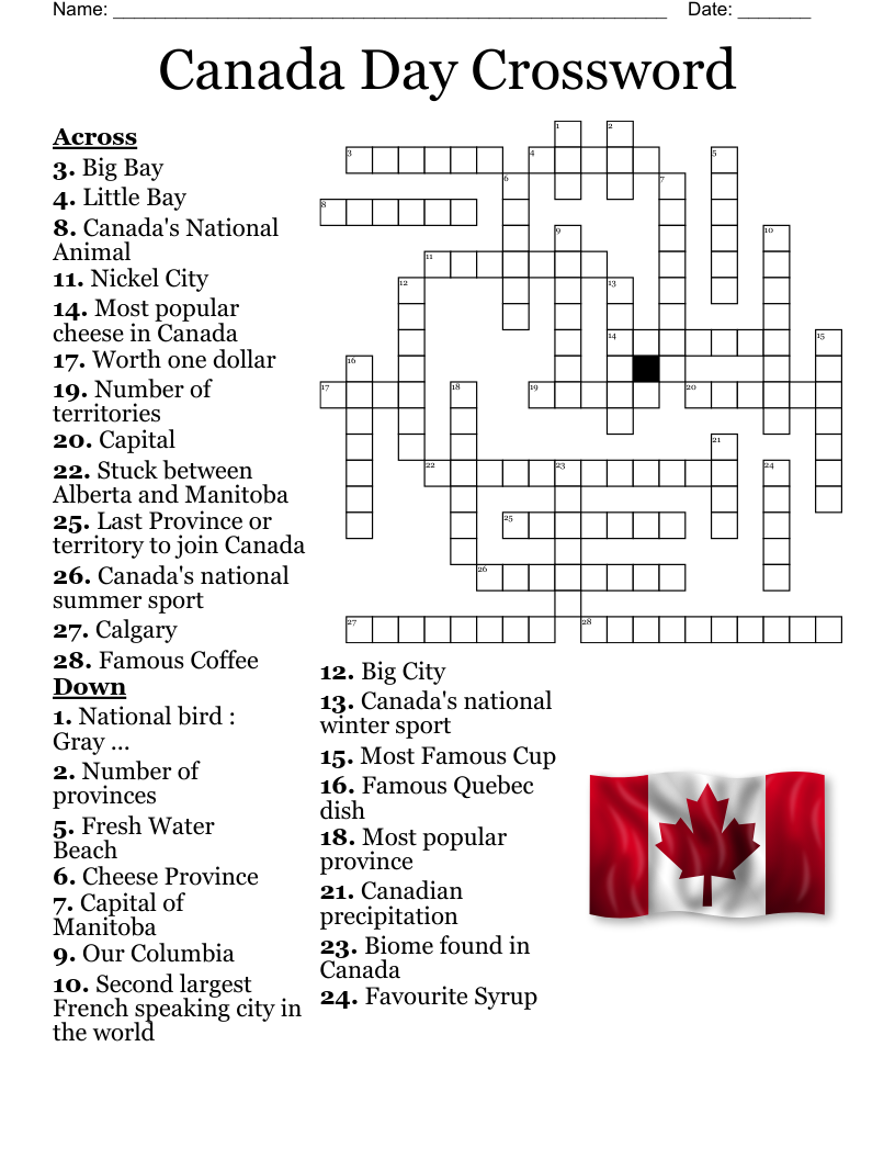 indigenous people of canada crossword
