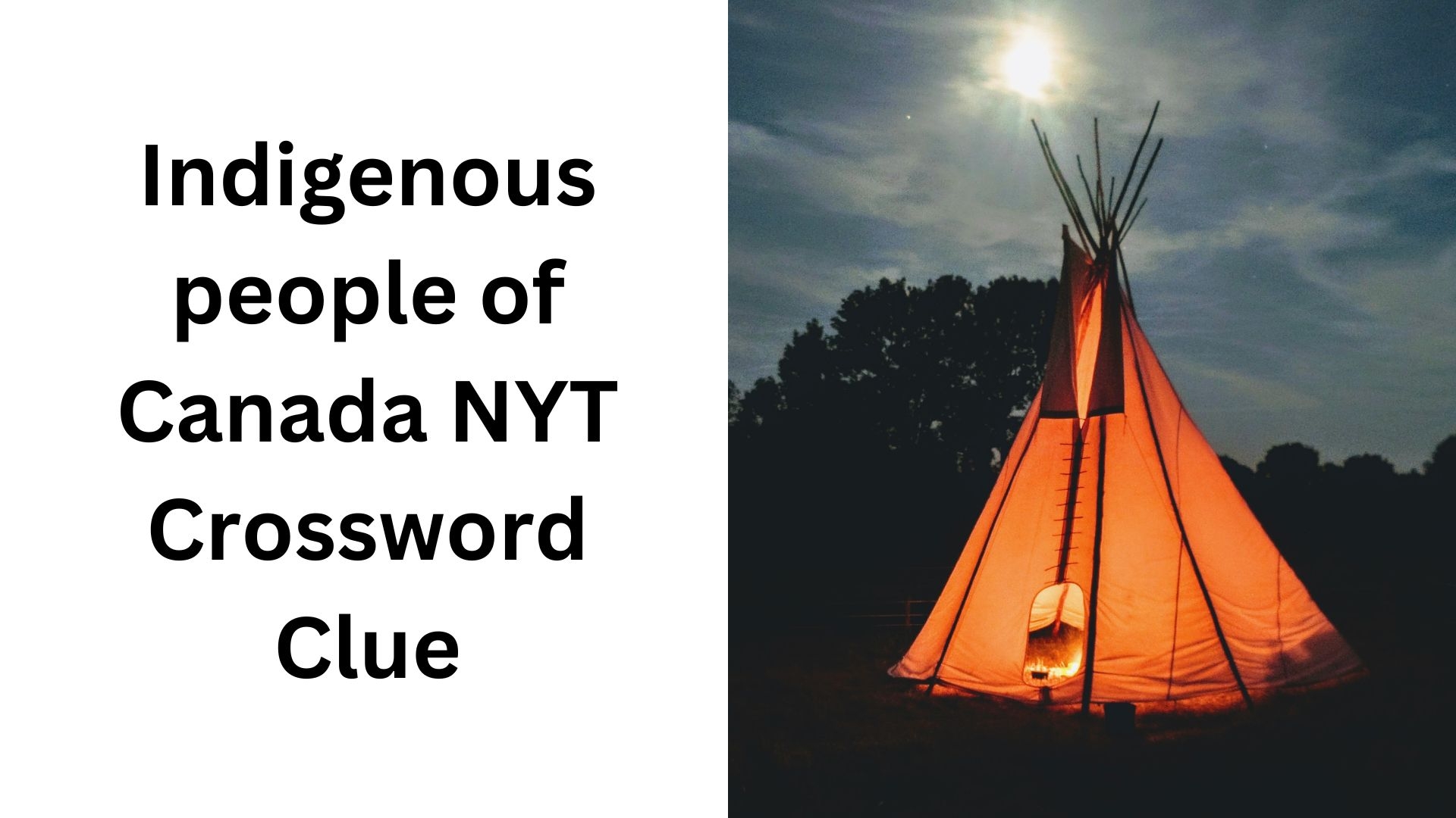 Indigenous People Of Canada NYT Crossword Clue December 22 2024