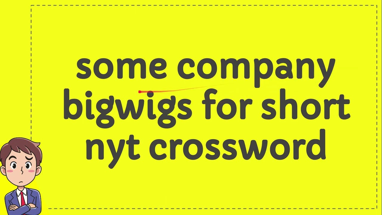 Influential Industry Bigwig Crossword Clue Influential Industry Bigwig Crossword Clue
