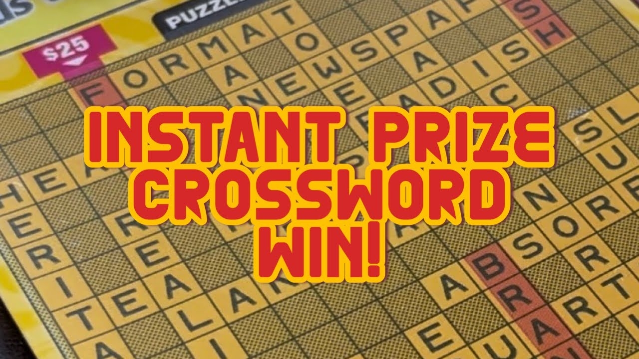 Instant Prize Crossword Win california lottery scratchers crossword Win shortvideo YouTube Instant Prize Crossword Win california lottery scratchers crossword Win shortvideo YouTube