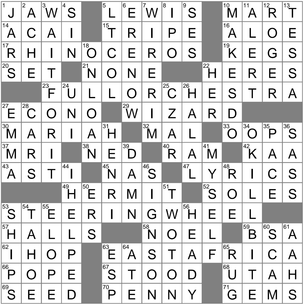 french vineyard crossword clue