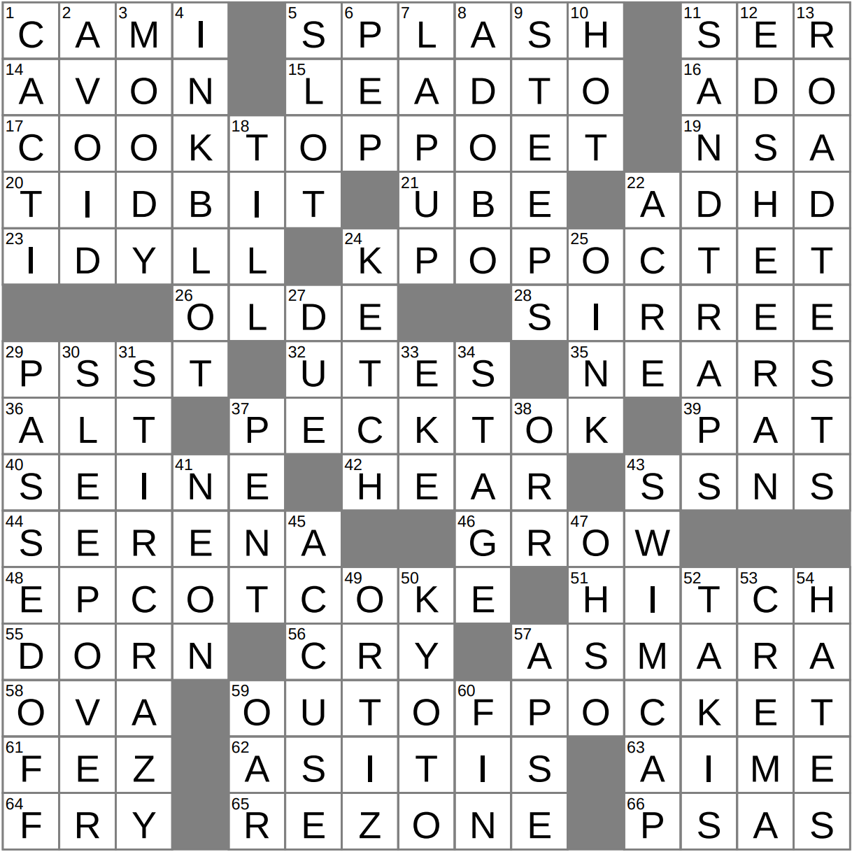 LA Times Crossword 5 Dec 25 Friday LAXCrossword