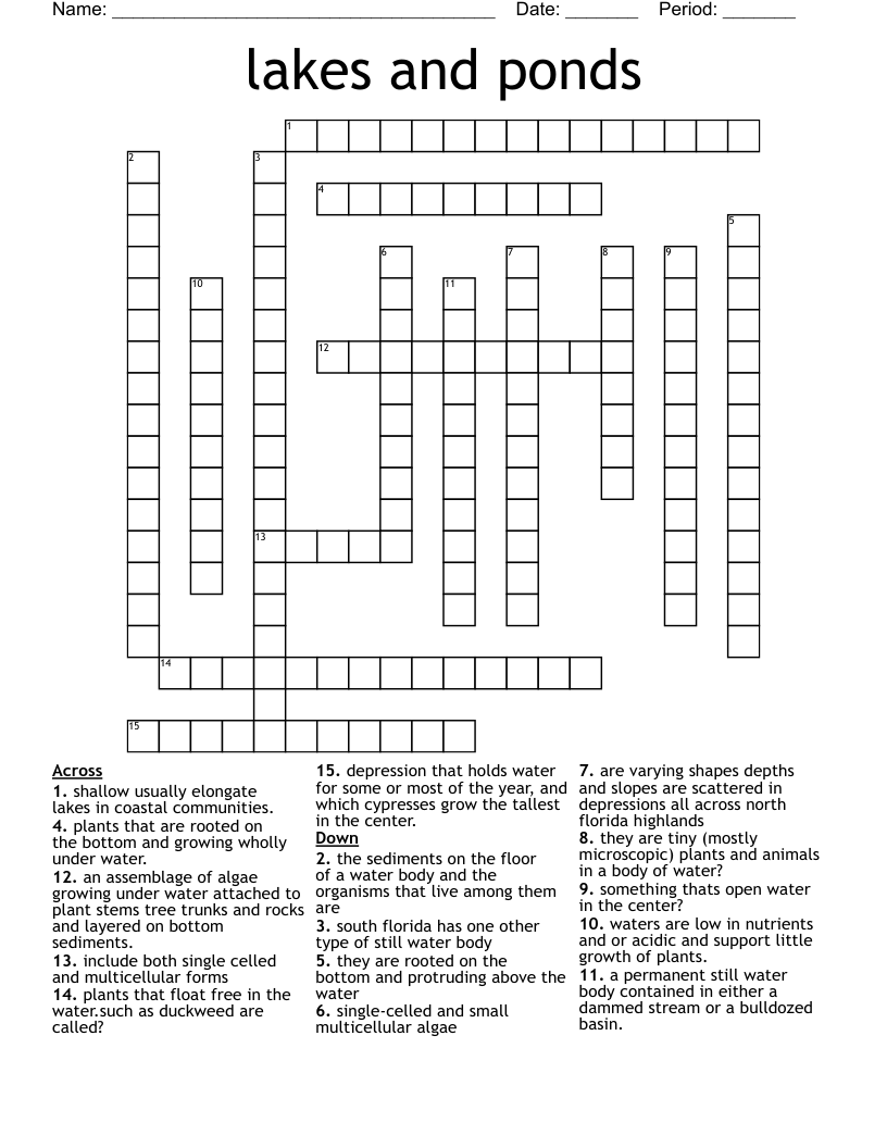 low growth crossword