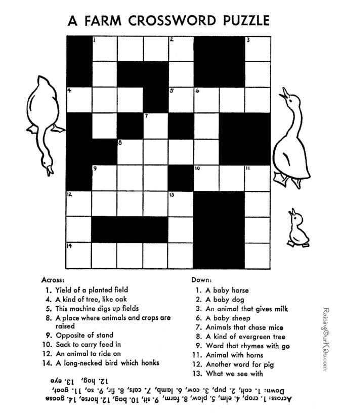 Large Crossword Puzzle Printable Plan Your Year Easily 