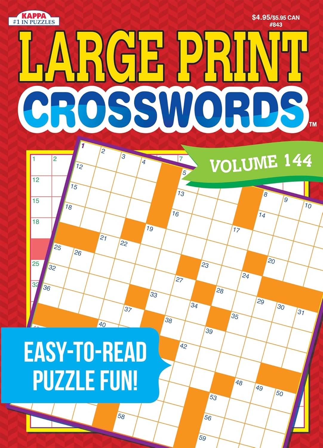 Large Print Crossword Puzzle Book 9781559910033 Books Amazon ca
