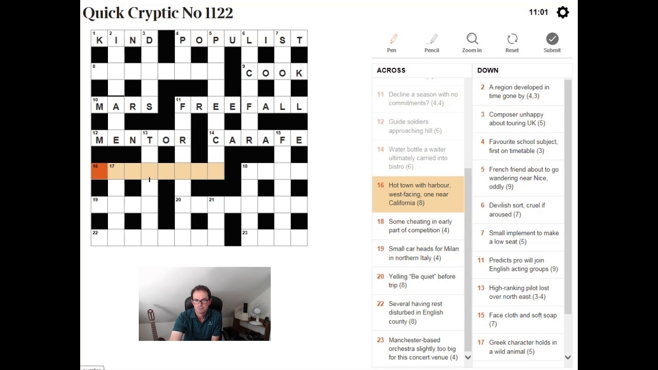 Learn To Solve A Cryptic Crossword Basics Explained YouTube Learn To Solve A Cryptic Crossword Basics Explained YouTube