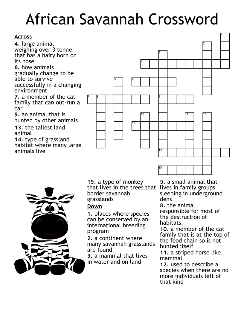 Lemurs And Small Monkeys Crossword WordMint Lemurs And Small Monkeys Crossword WordMint