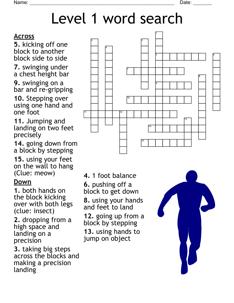 Level 1 Word Search Crossword WordMint