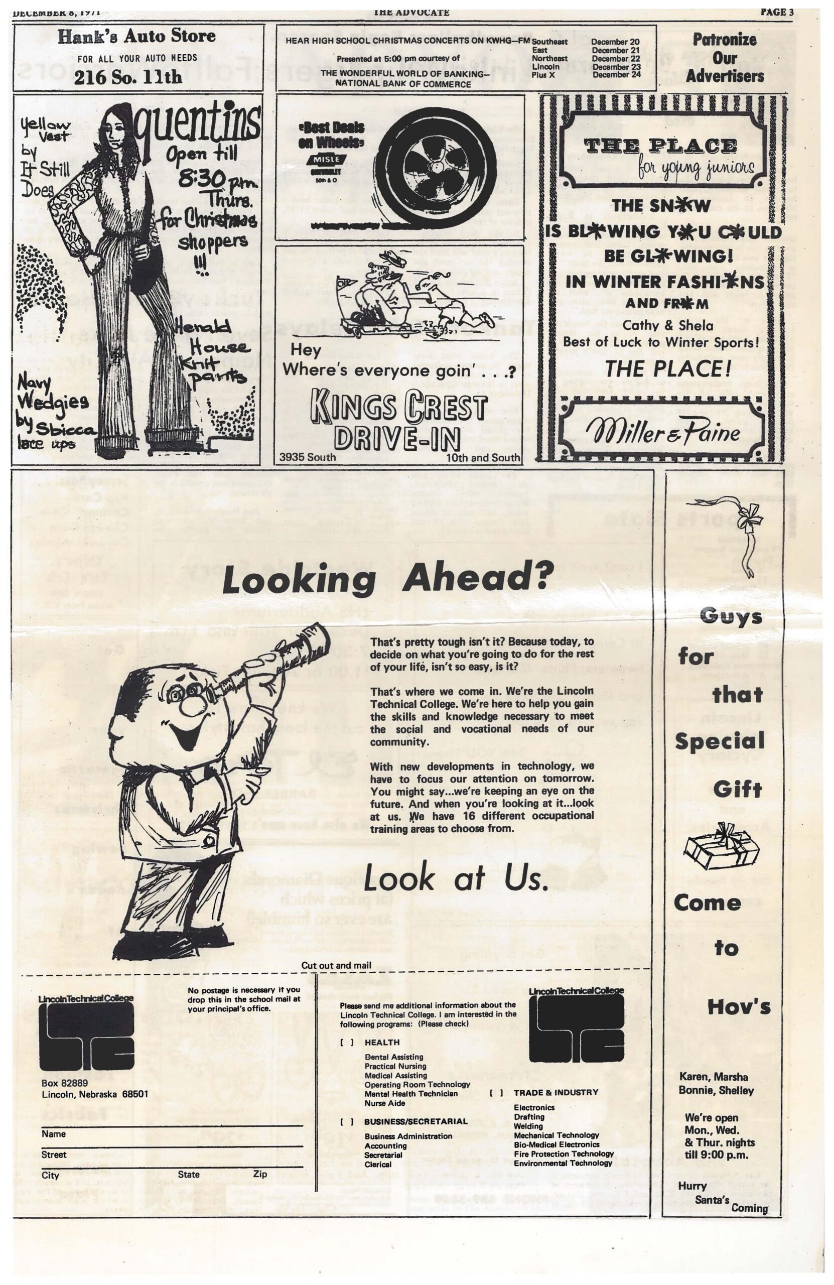 LHS Advocate 1971 1972 By Lincoln Public Schools Library Media Department Issuu