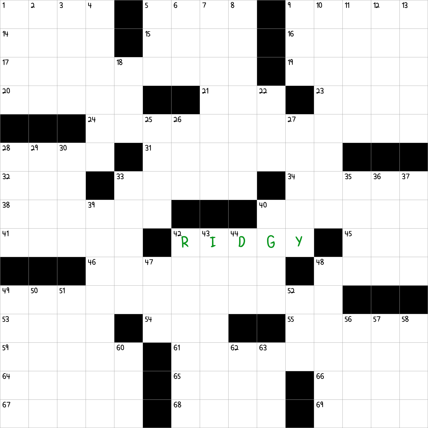 Like Corduroy Fabric NYT Crossword Clue August 1 2024