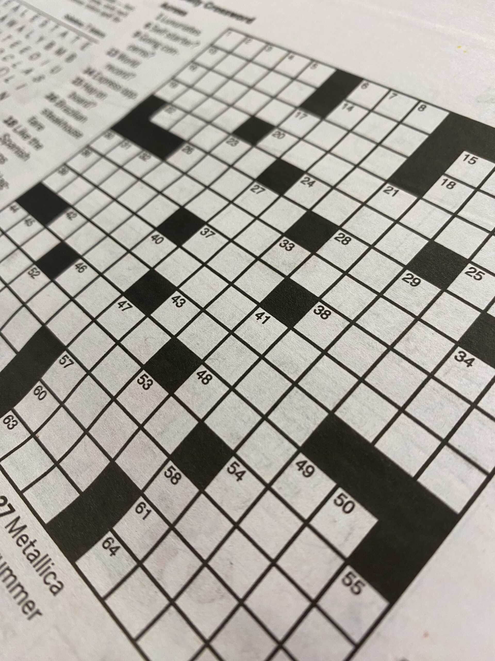engrossed crossword clue
