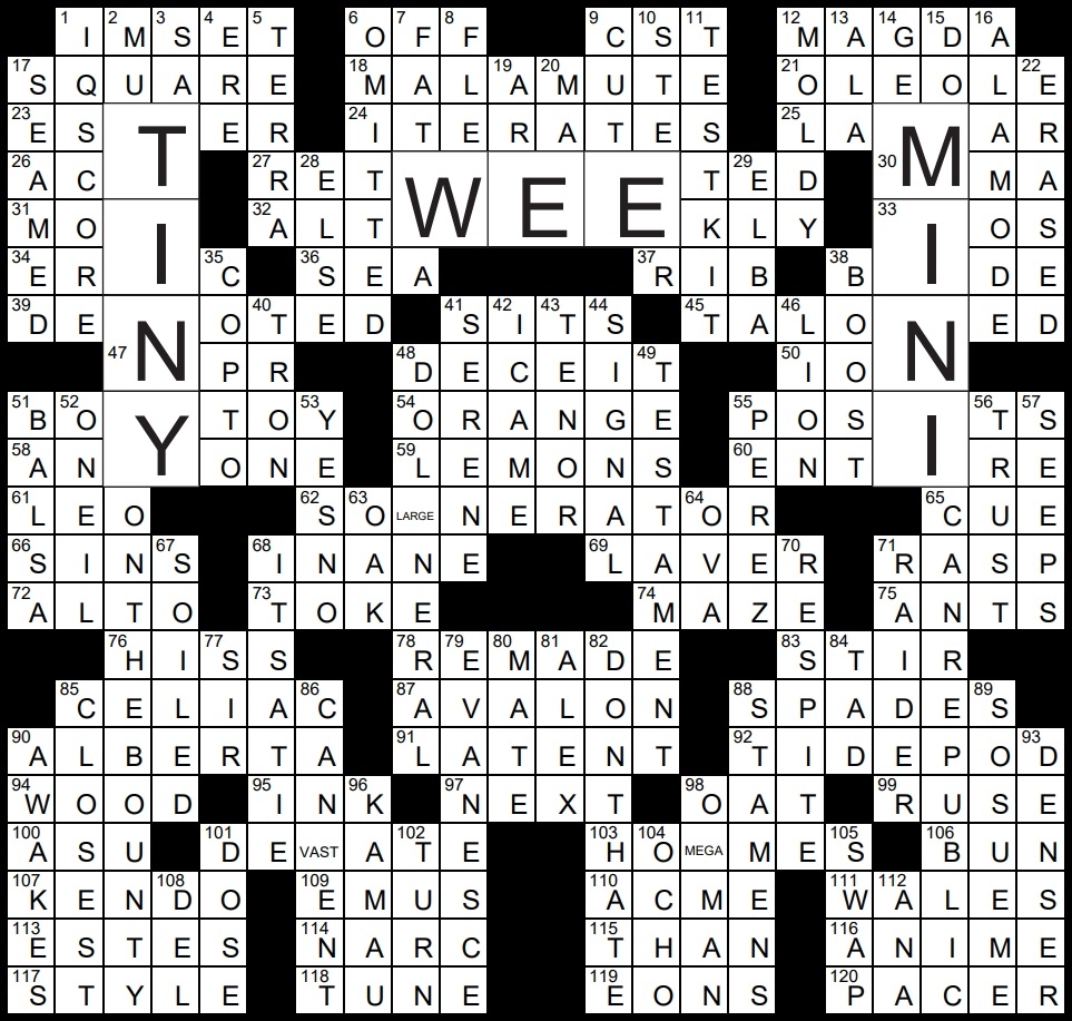 crossword make amends