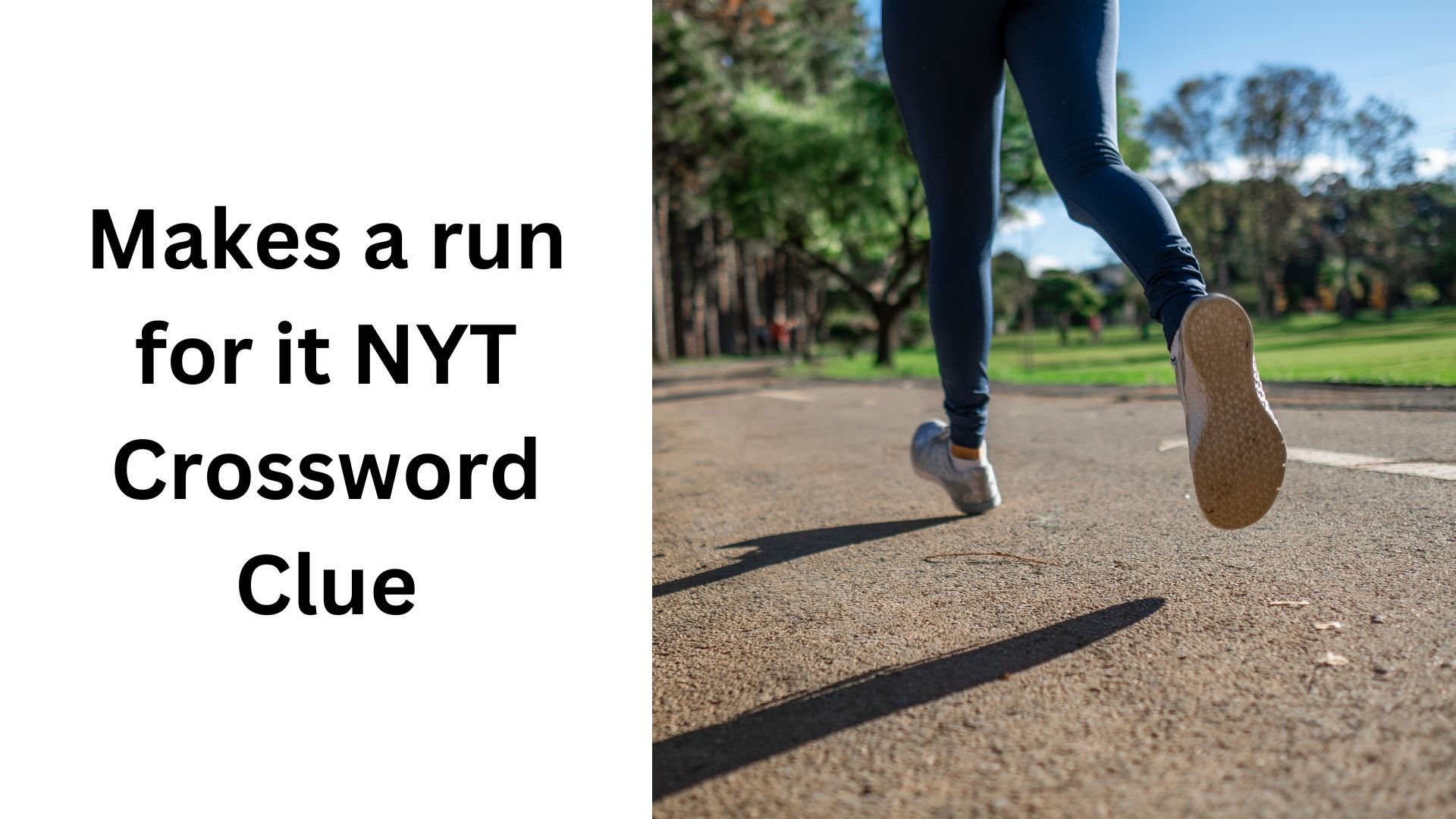 Makes A Run For It NYT Crossword Clue November 10 2024