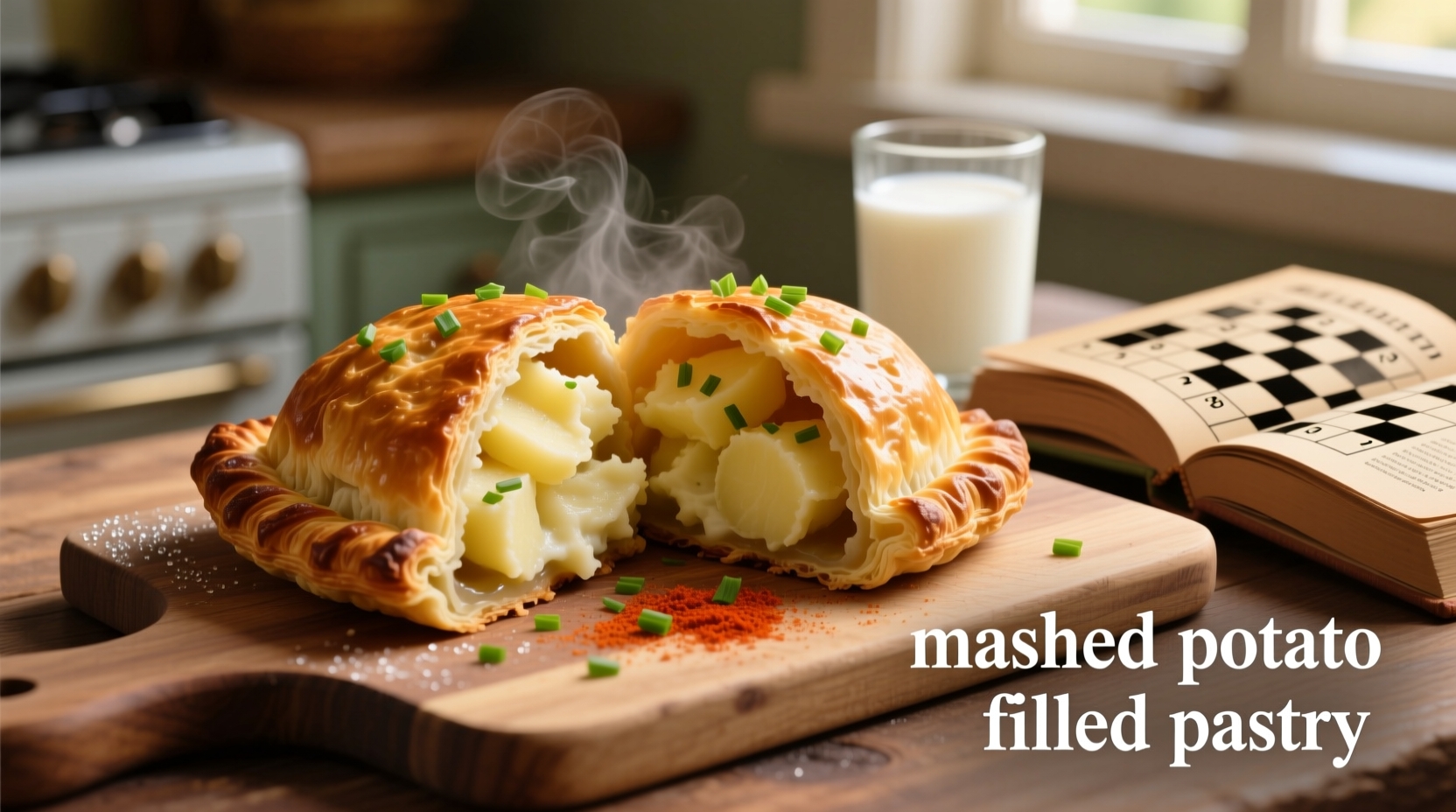 Mashed Potato Filled Pastry Crossword Answer PASTY