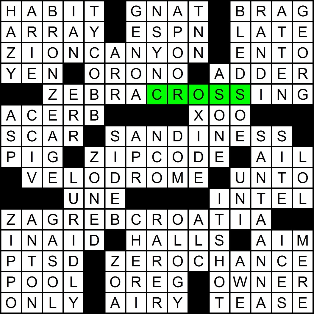Matt Gaffney s Weekly Crossword Contest Page 762