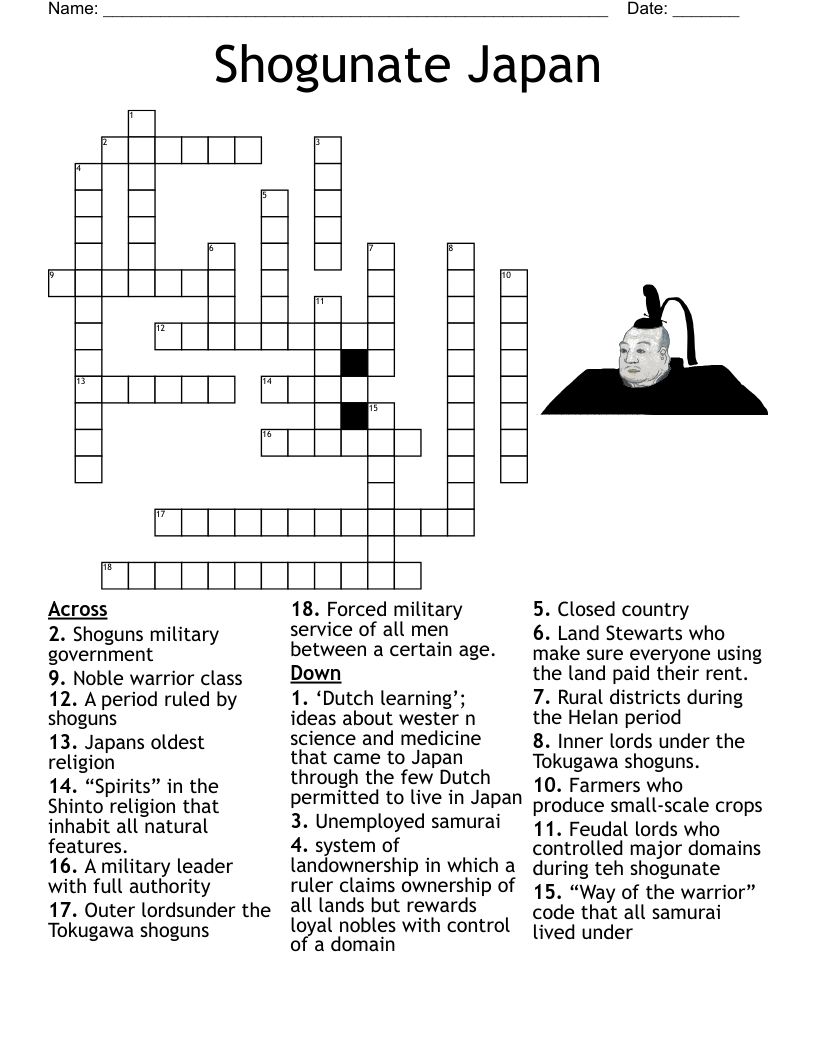 Medieval Feudal System Crossword Puzzle WordMint