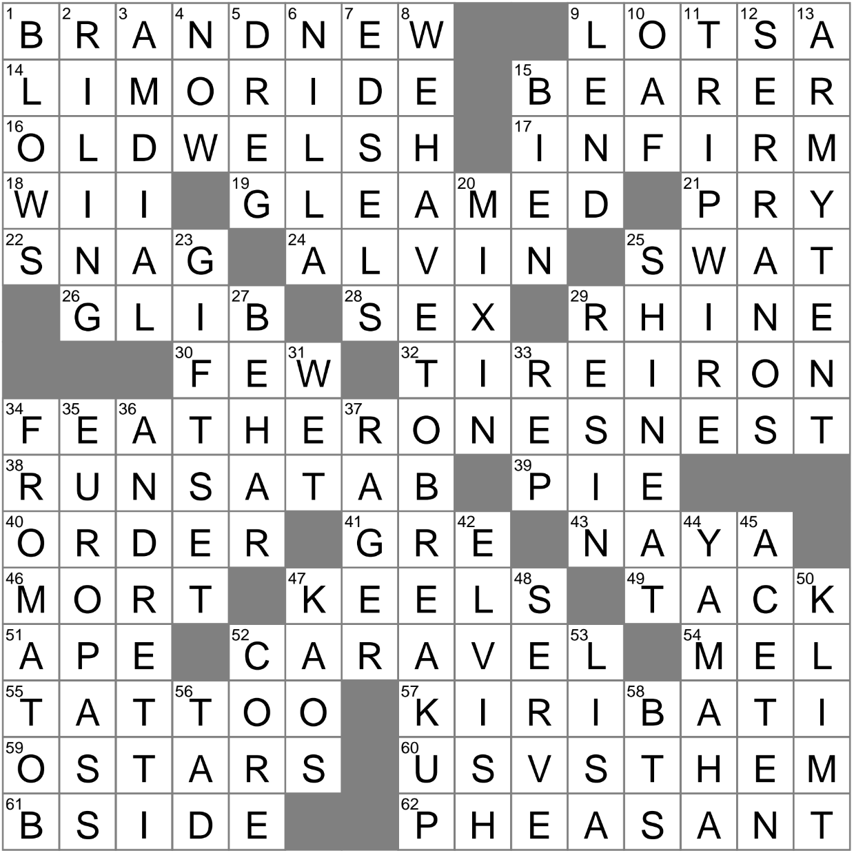 Mint Crossword Clue Archives LAXCrossword