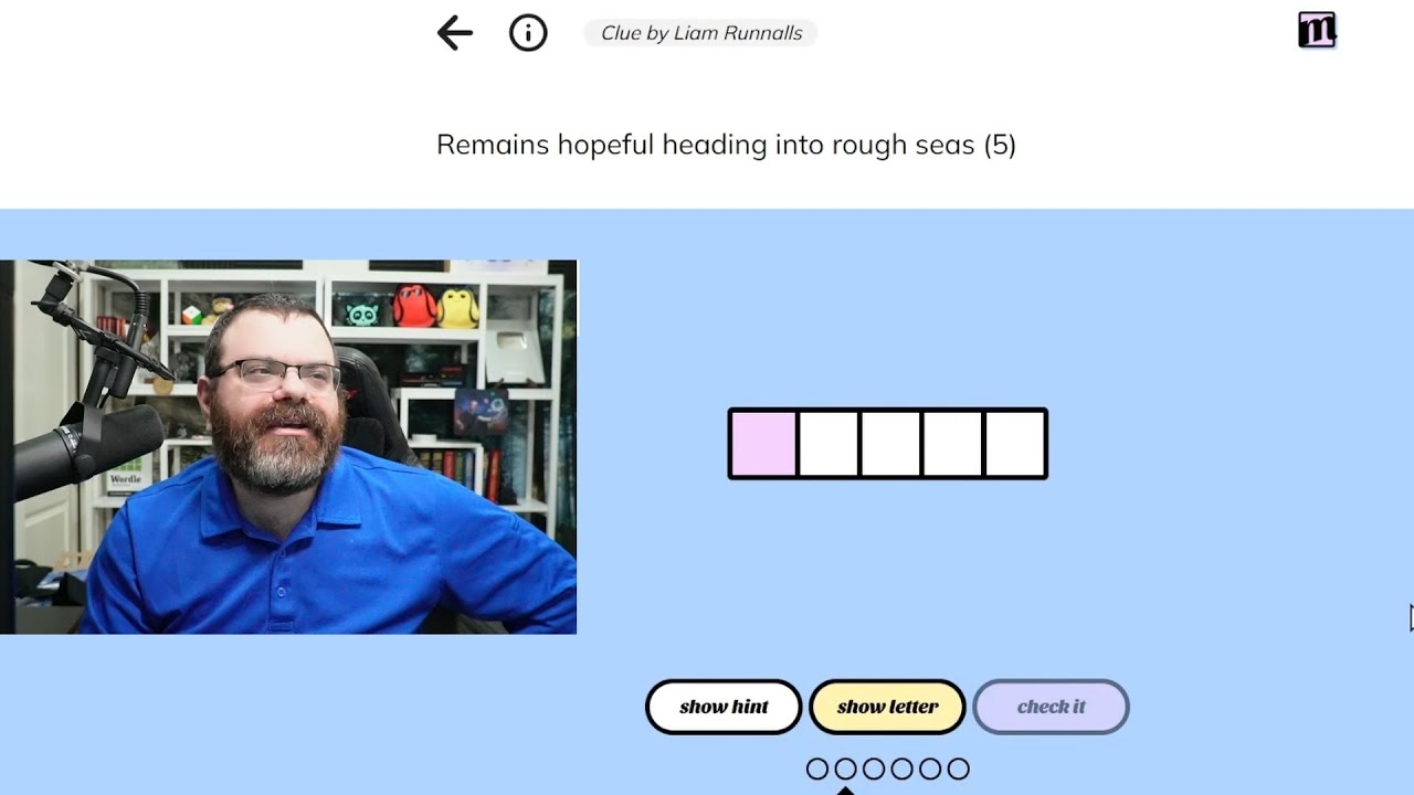 Minute Cryptic April 10th 2025 wordgames crypticcrossword crossword YouTube