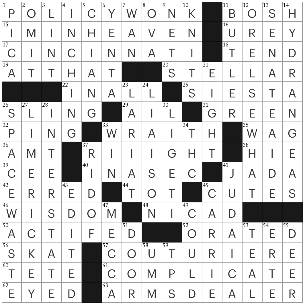 Monday December 21 2020 Diary Of A Crossword Fiend