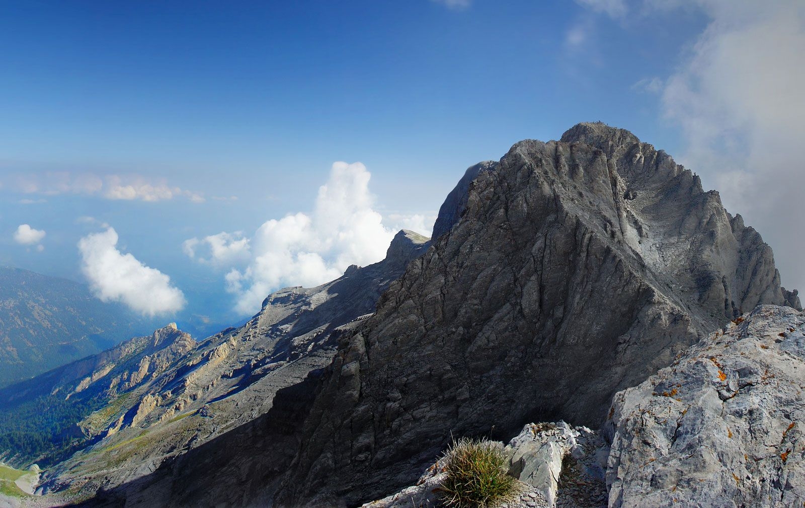 peak in greece crossword clue