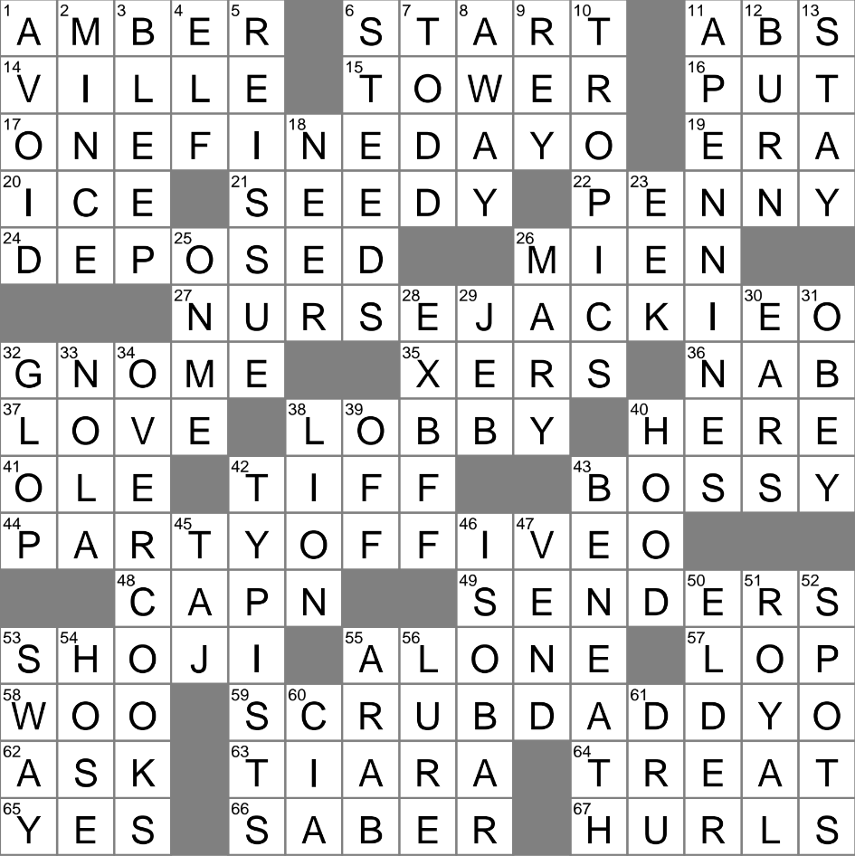 Mushy Bowlful Crossword Clue Archives LAXCrossword