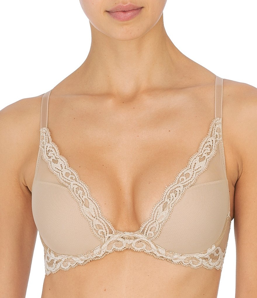 Natori Feathers Contour Dramatic Plunge T Shirt Bra Dillard s