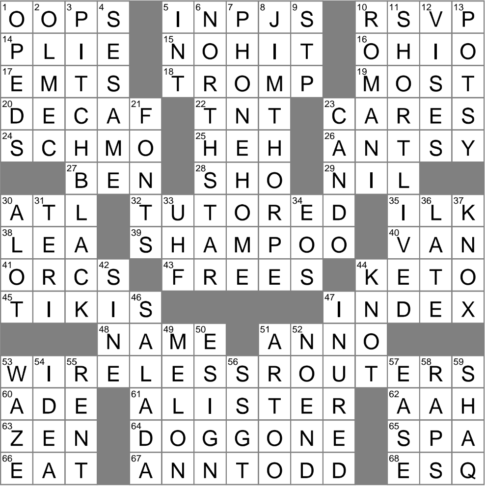 News Stands Crossword Clue Archives LAXCrossword