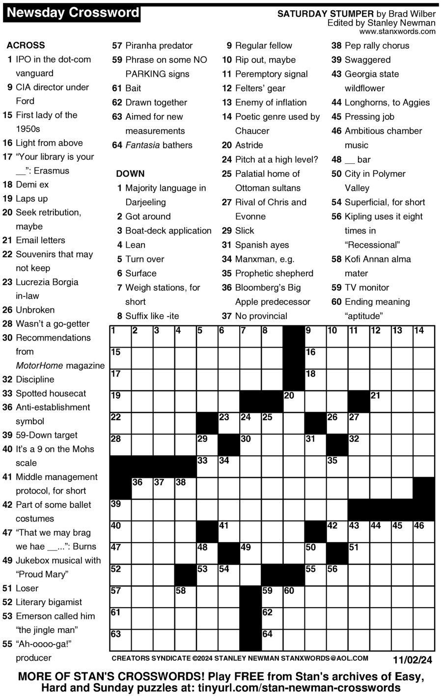 newsday crossword puzzle solution newsday crossword puzzle solution