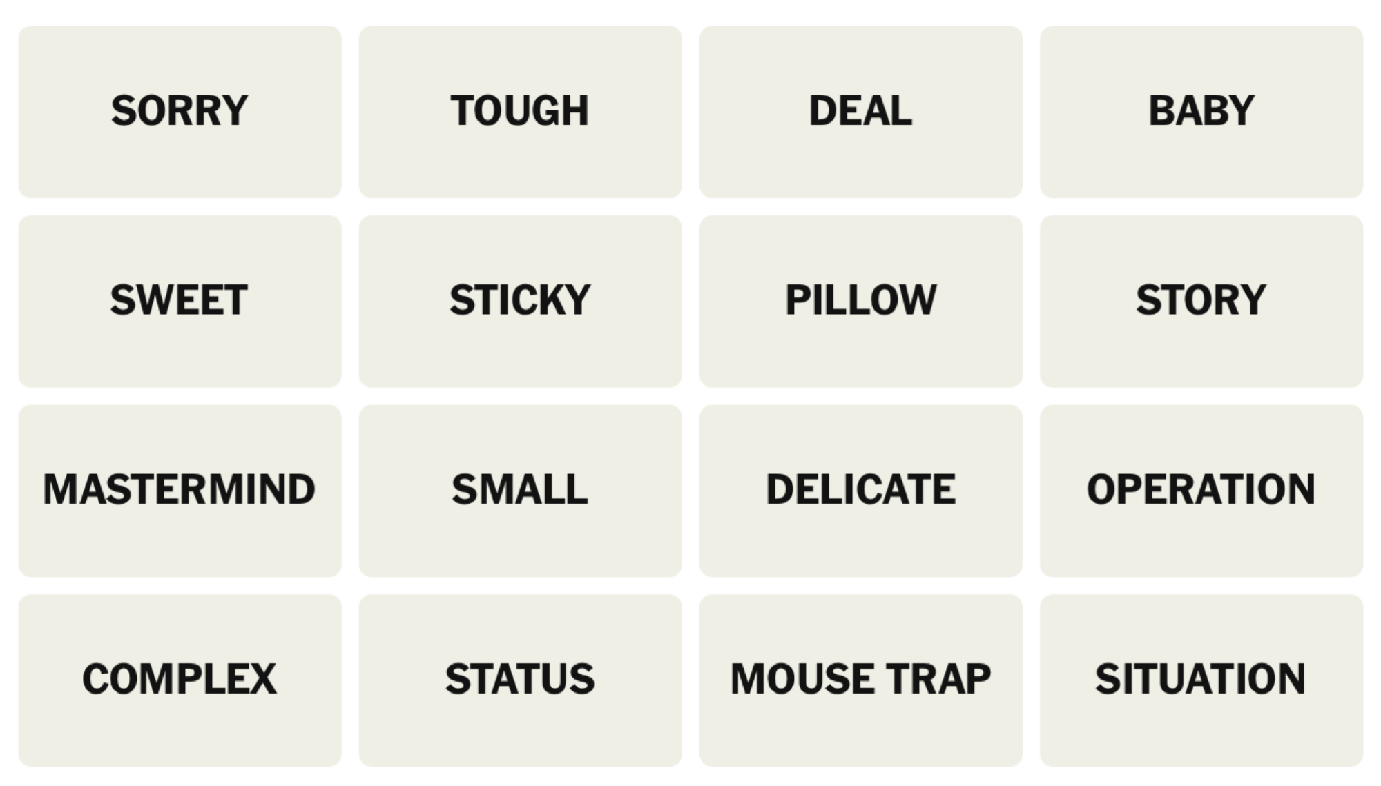 NYT Connections Answer For Today December 5 2025 Lifehacker