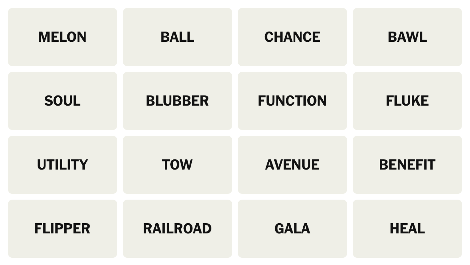 NYT Connections Answer For Today May 19 2025 Lifehacker